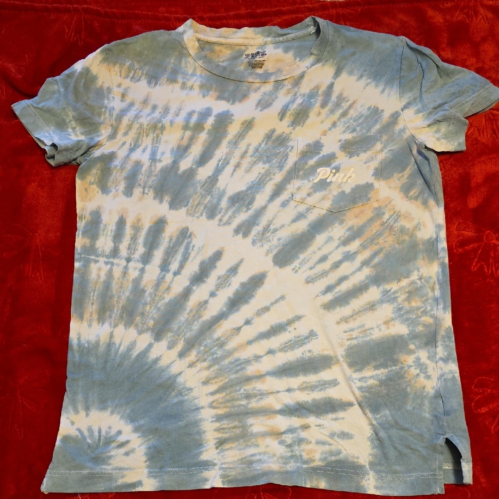 PINK Tie-Dye T-Shirt